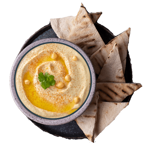 Classic Hummus + Pita Bread or Pita Chips $5.99