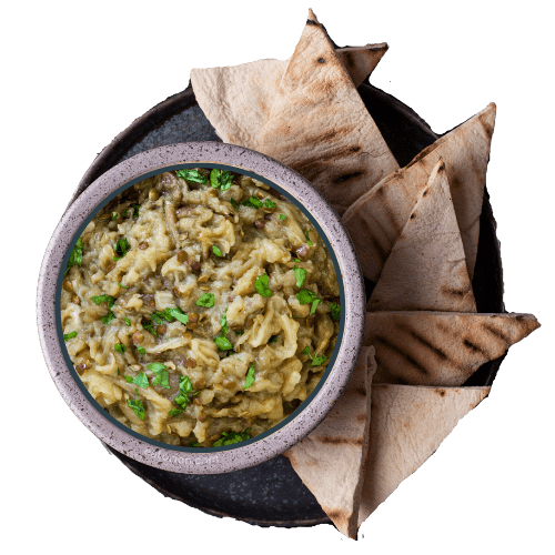 Red Pepper Hummus + Pita Bread or Pita Chips $5.99