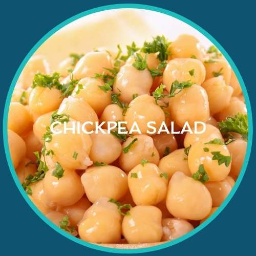 Orion Fresh Mediterranean toppings Chickpea Salad
