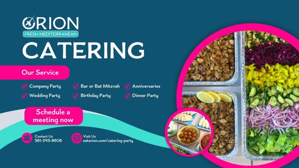 Orion Fresh Mediterranean Catering and Party